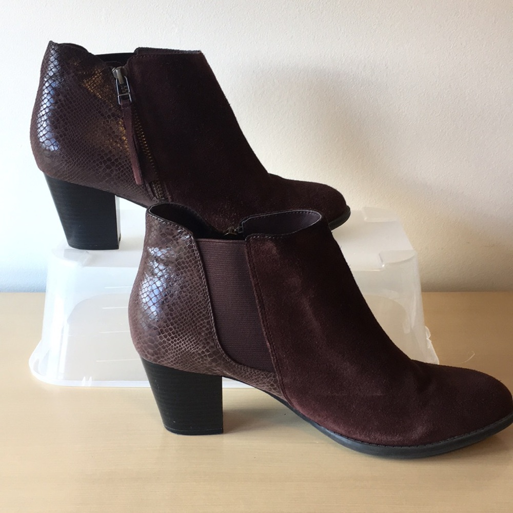 Vionic Suede Booties - image 4